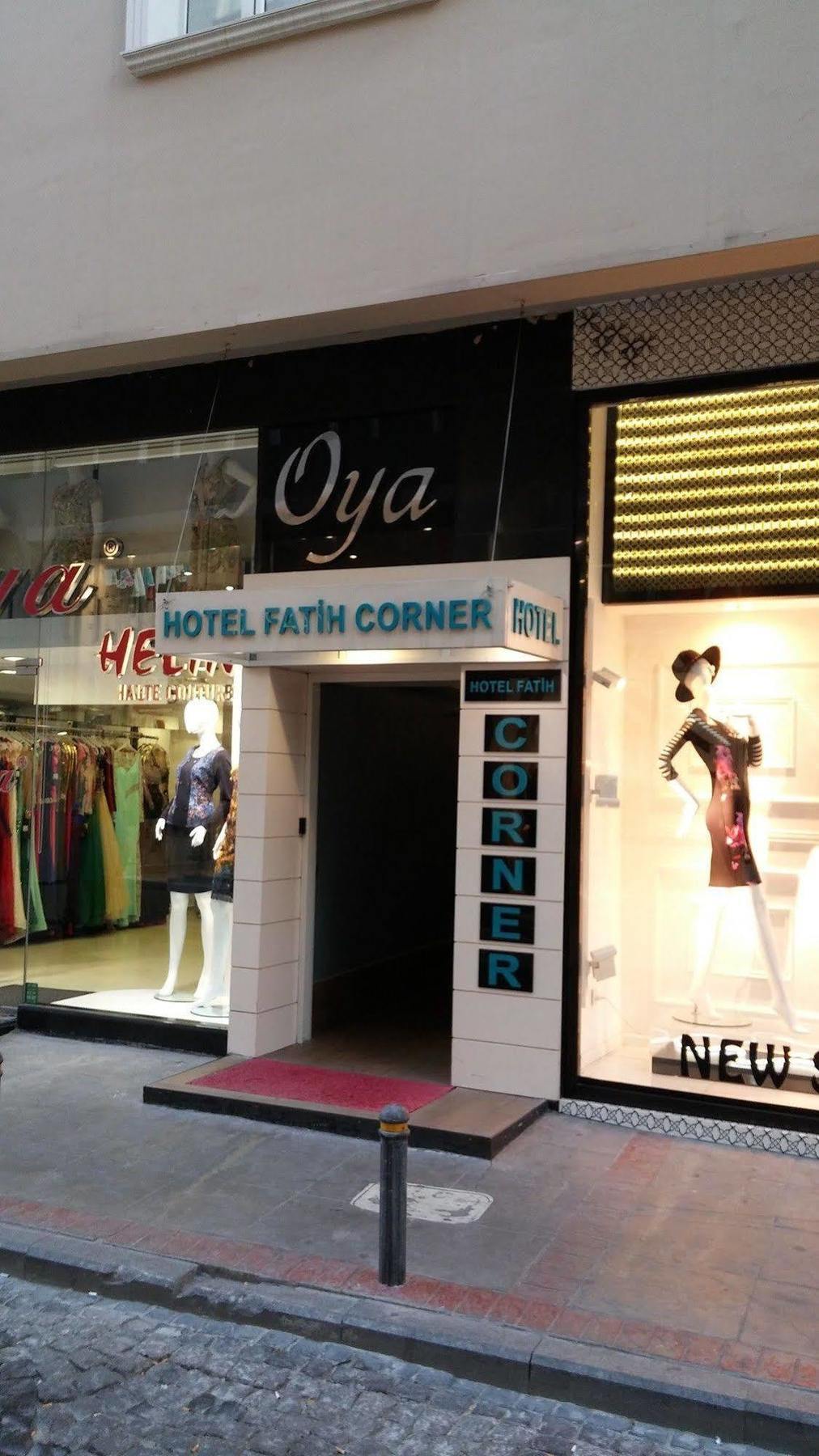 Fatih Hotel Corner Istanboel Buitenkant foto